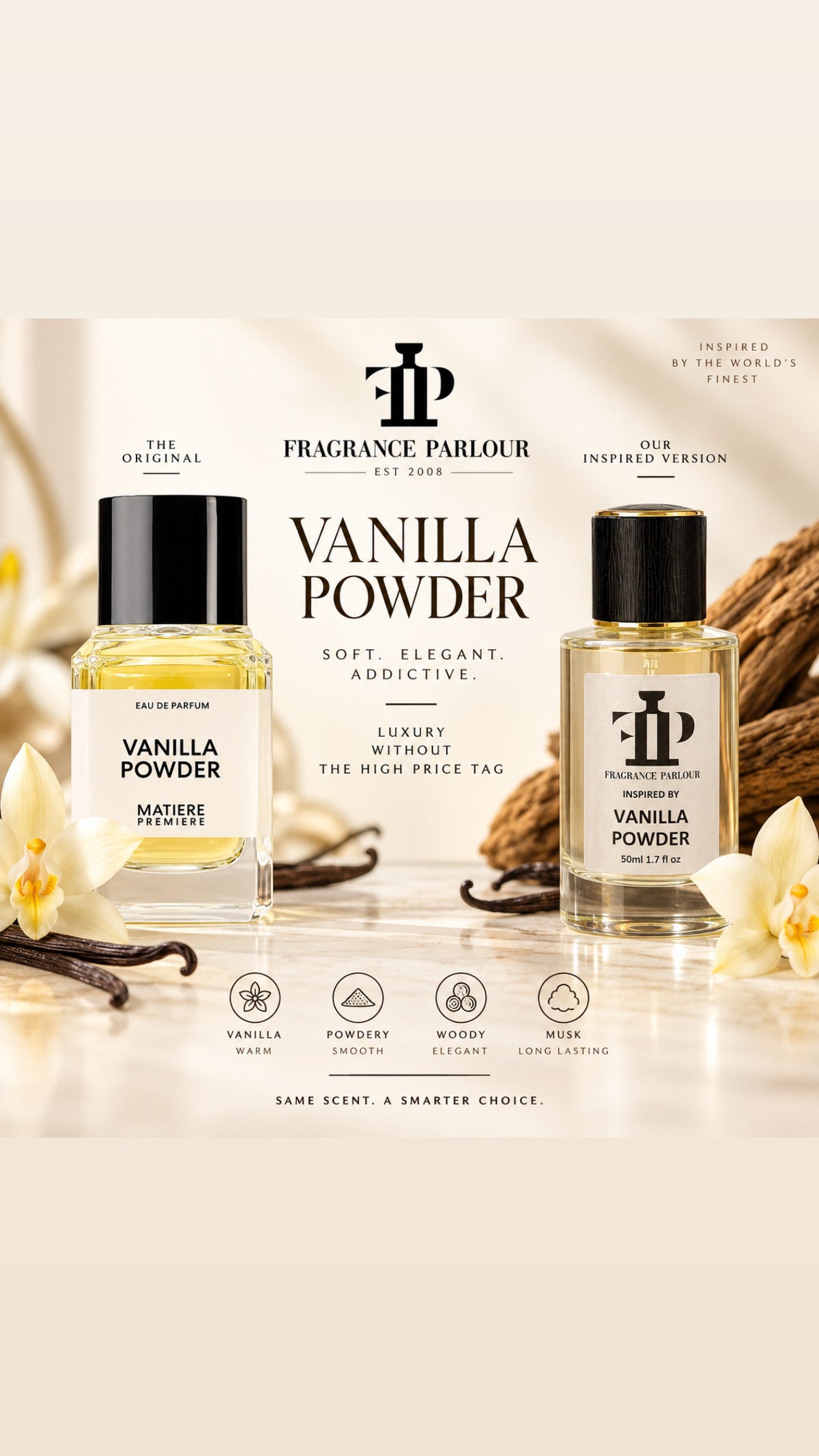 Inspired By Vanilla Powder